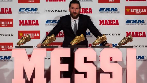 Lionel Messi Conquist Su Sexta Bota De Oro