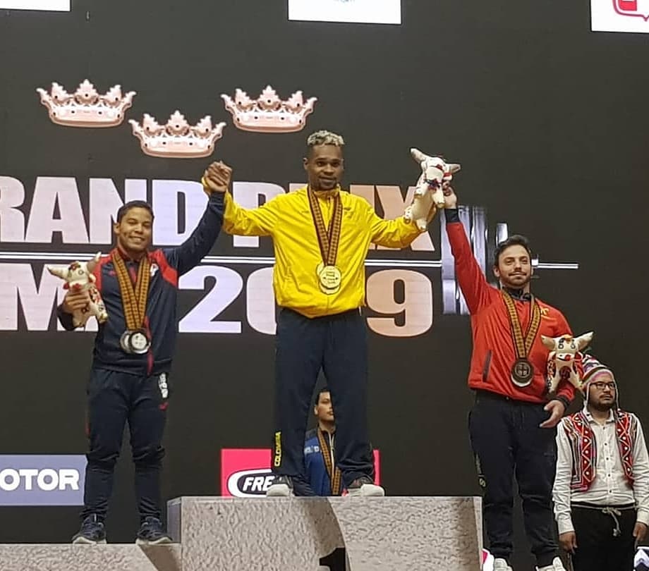 Luis Garc A Conquista Tres Medallas De Plata En Gran Prix Pesas