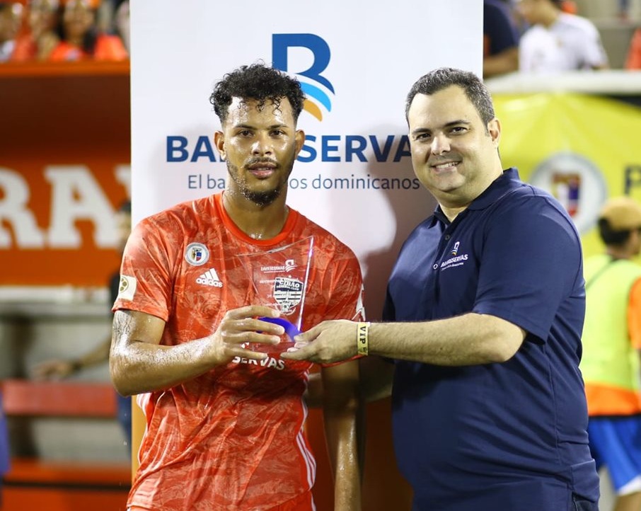 Adrian Salcedo fue elegido Jugador de la Semana del Cibao FC