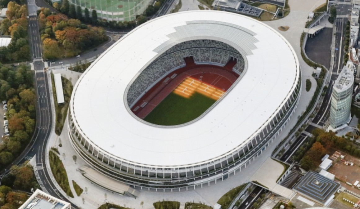 Inauguran nuevo estadio olímpico de Tokio será estrenado en enero