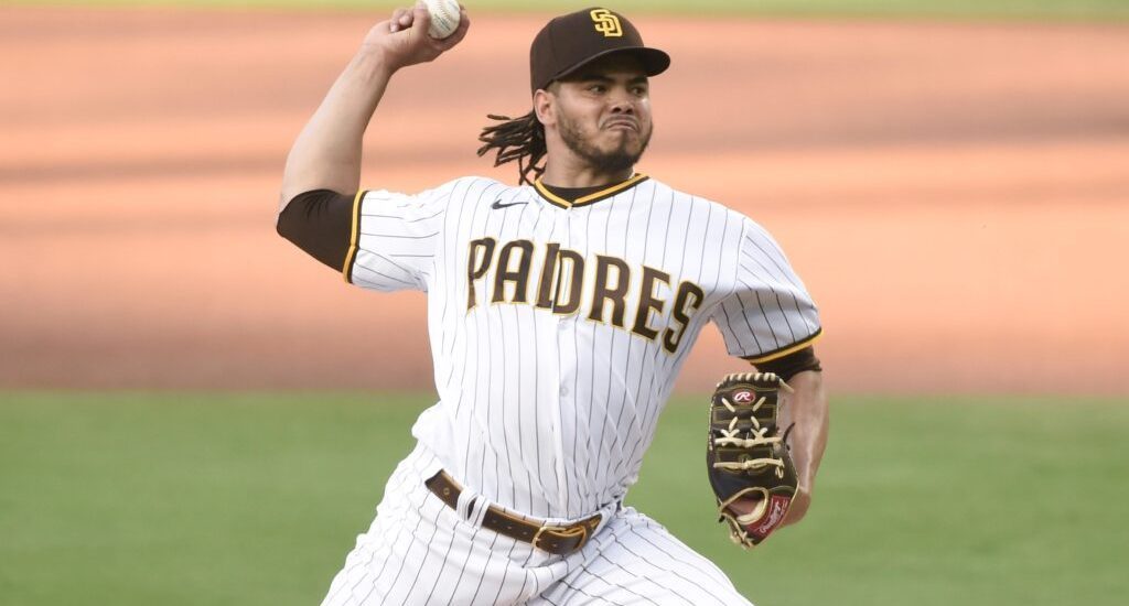 Lamet fuera del roster de los Padres en serie contra Dodgers
