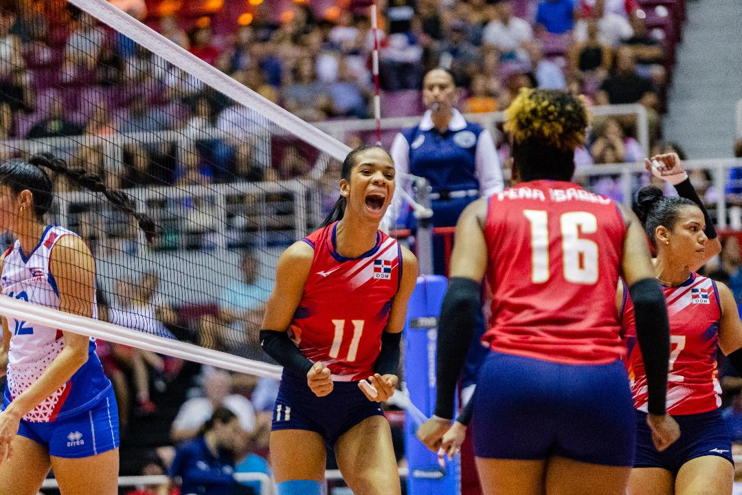 Dominicana derrota a Puerto Rico, avanza a semifinales en Copa Panam de Voleibol