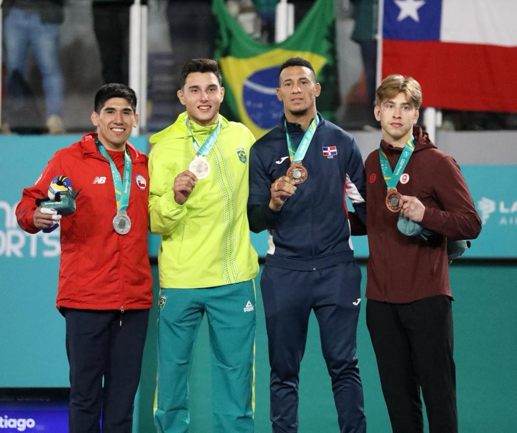 RESUMEN: Medickson del Orbe conquista medalla de bronce en Panam Chile